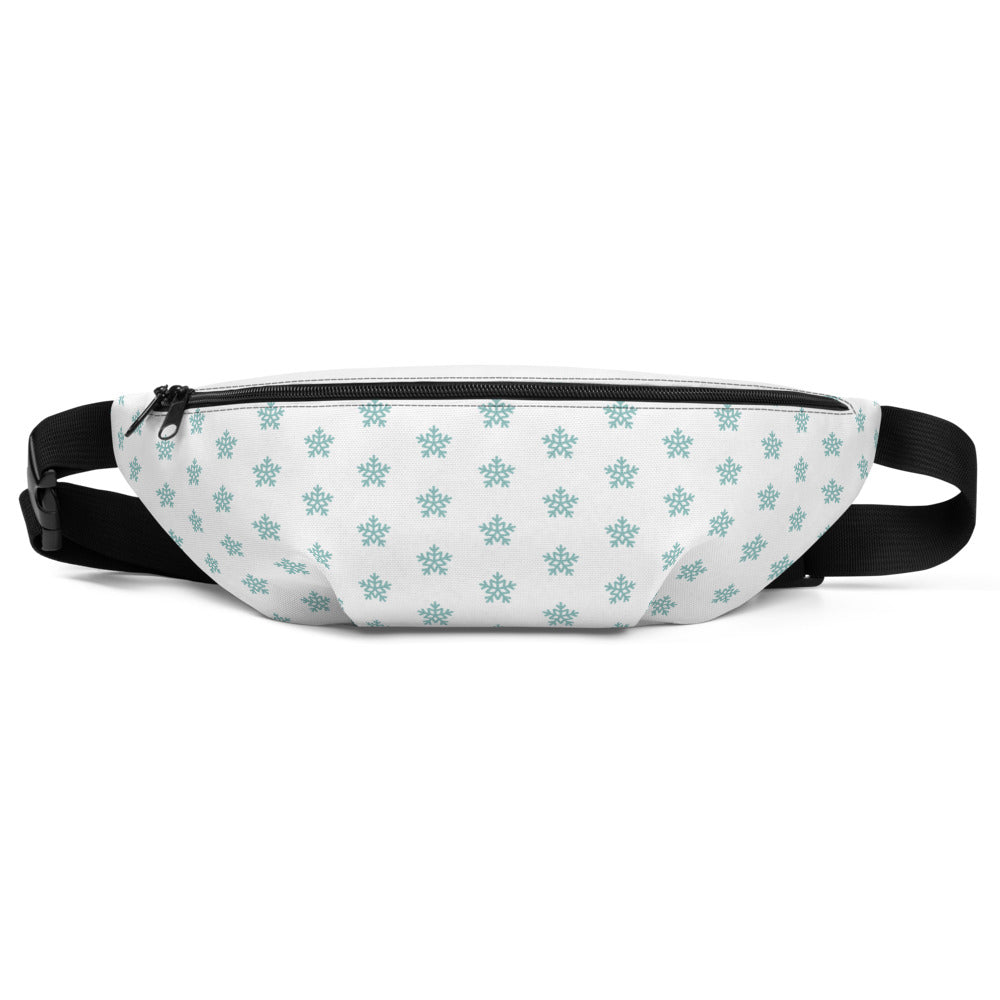 Snowflake Collection White Fanny Pack EMPORIO WINTER