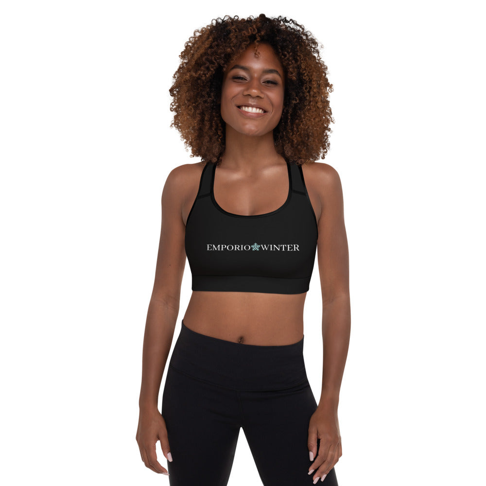 Emporio Winter Logo Collection Padded Sports Bra EMPORIO WINTER