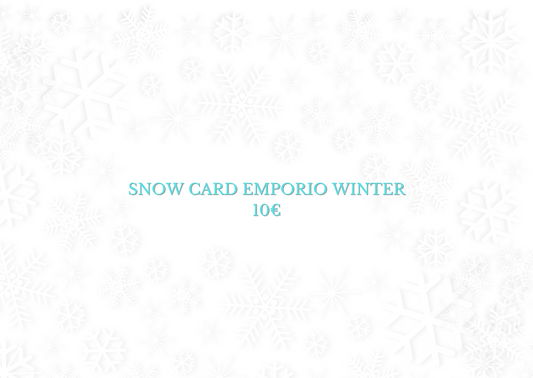 SNOW CARD EMPORIO WINTER EMPORIO WINTER