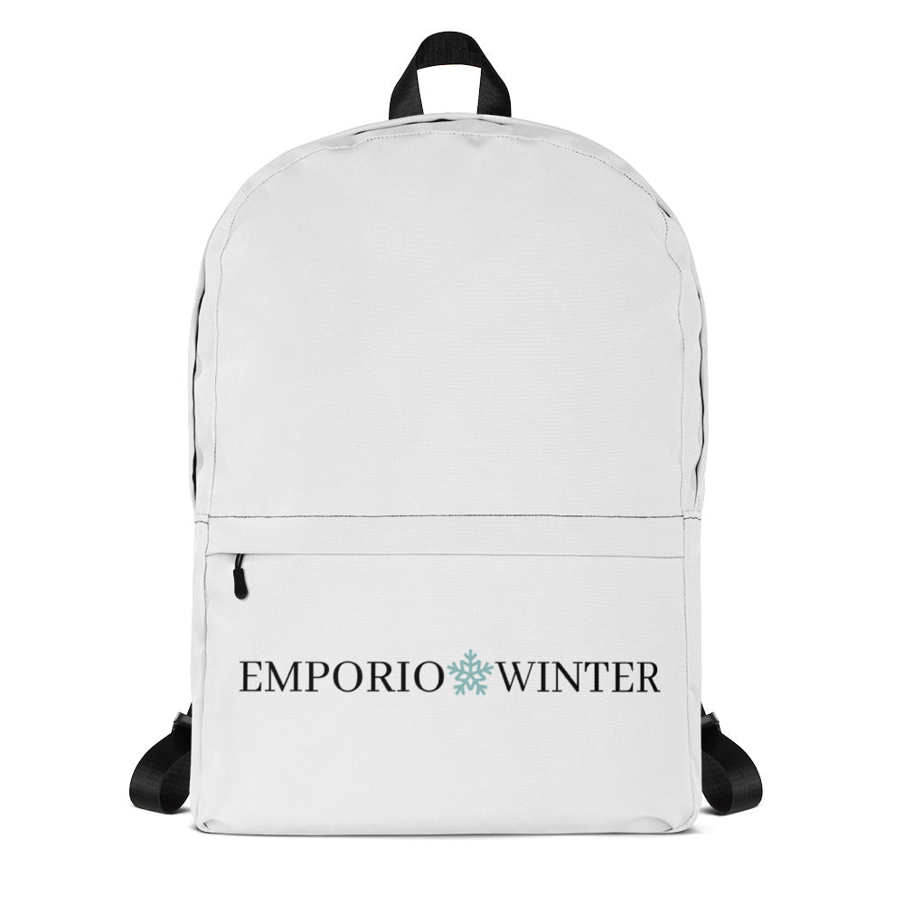 Unisex backpack Basic Black Logo Emporio Winter EMPORIO WINTER