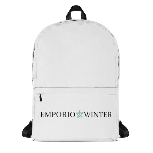 Unisex backpack Basic Black Logo Emporio Winter EMPORIO WINTER