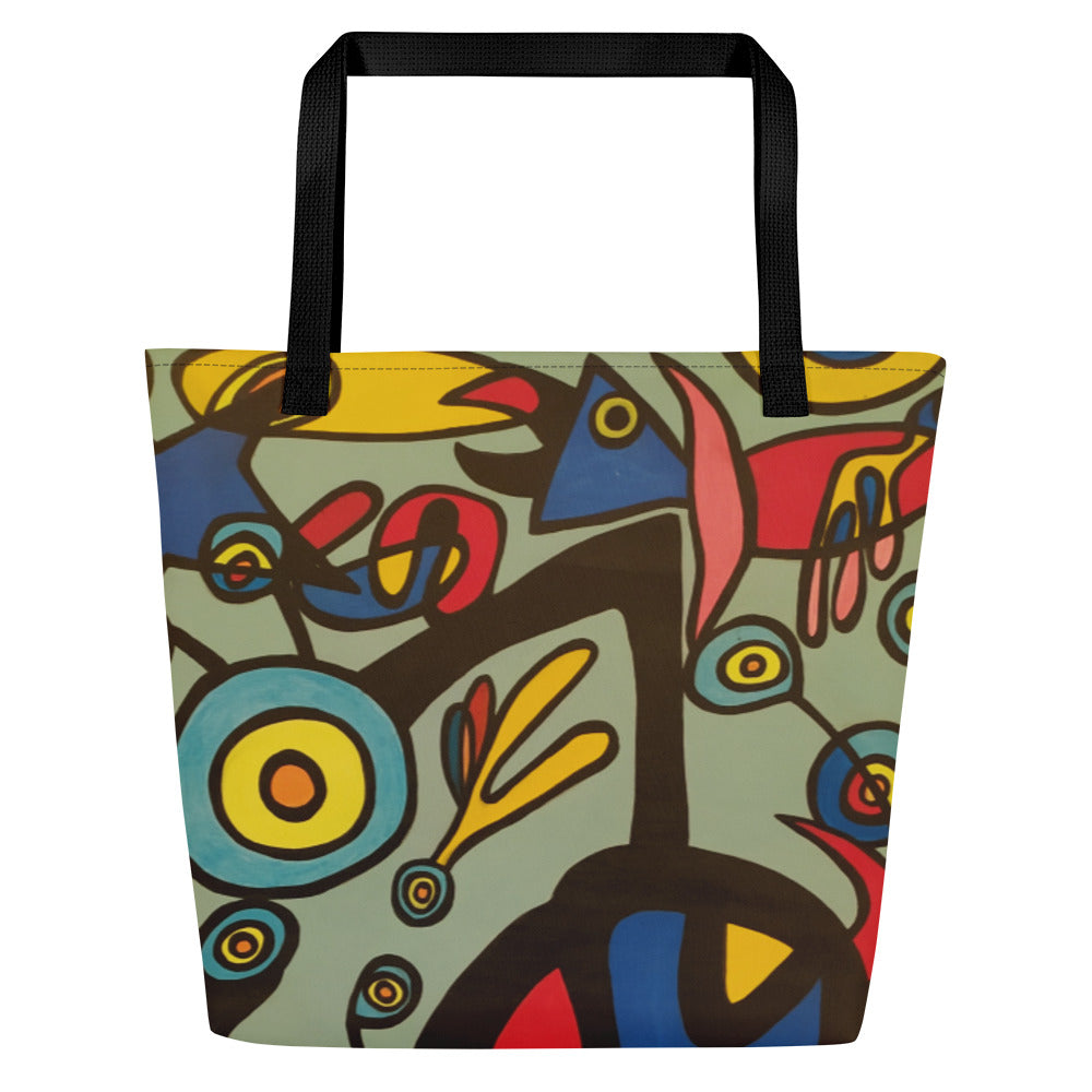 All-Over Print Large Tote Bag Triol Art Collection EMPORIO WINTER