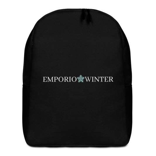 Unisex Basic Minimal backpack White Logo Emporio Winter EMPORIO WINTER