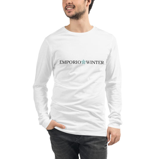 Unisex Long Sleeve T-shirt Eco Urban Black Logo Emporio Winter EMPORIO WINTER